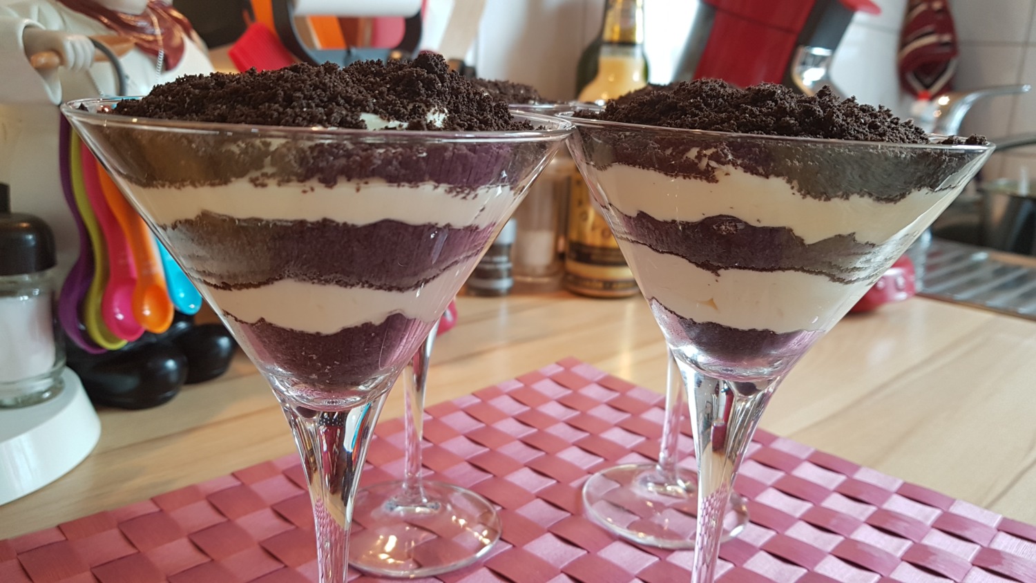 Oreo-Dessert (Blumenerde) | Bines Thermi-Welt