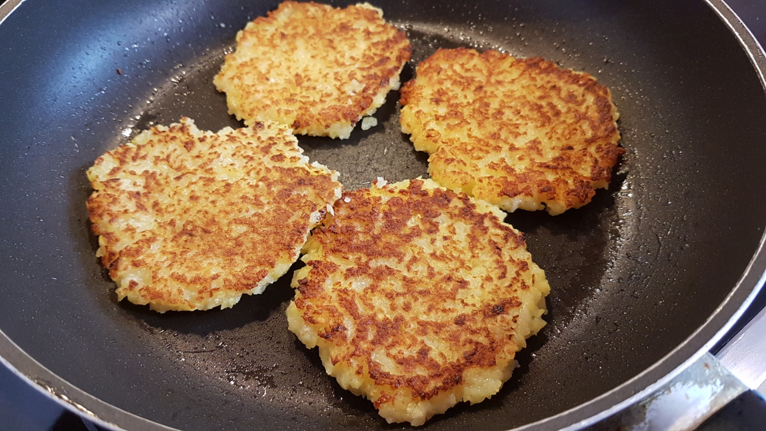 Reibeplätzchen mit Albaöl HC | Bines Thermi-Welt